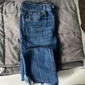 Just black denim jeans